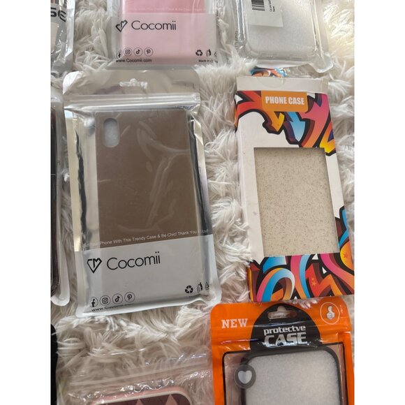 Lot Of 16 Mixed Phone Cases For iPhone Cell Phone Various Designs Wll Shown - Picture 7 of 16